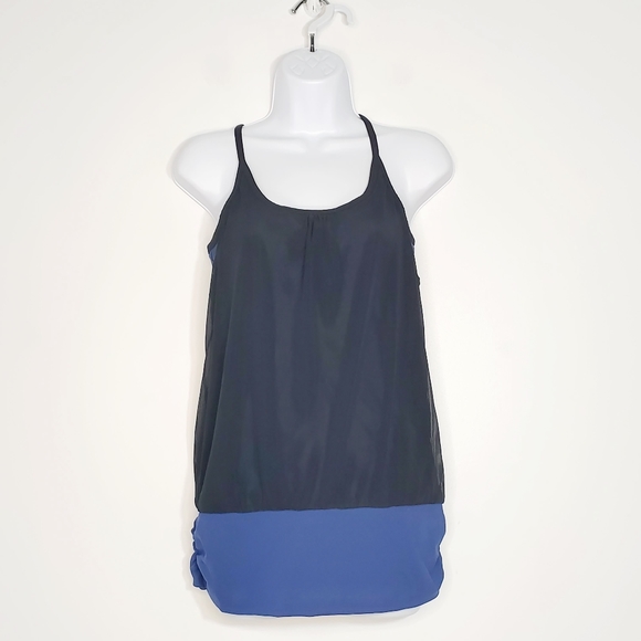 Gaiam Womens Sports blue and black top - Picture 11 of 12